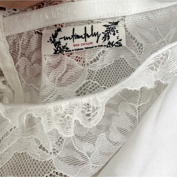 NWT Intimately Free people Double Date Bodysuit in Ivory Combo - Size M - Picture 9 of 12